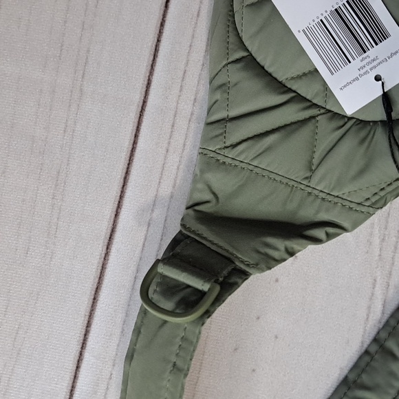 Vera Bradley Quilted Sling Bag in Olive Green - Picture 7 of 11